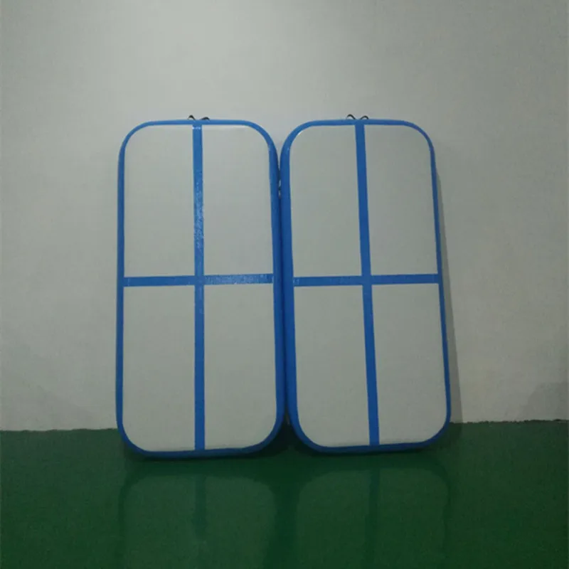 HIBADOU 1*0.6*0.2m Mini Gymnastics Air Track Air Block Air Board Inflatable Tumble Track Inflatable Gymnastics Square Mat Tumble