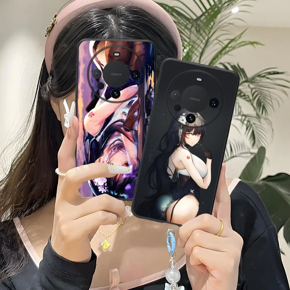 

Azur Lane Azuma Mobile Phone Case for Huawei Mate 60 50 40 30 20 10 Pro Plus Lite E 5G Colour Printing Protective Luxury Cover