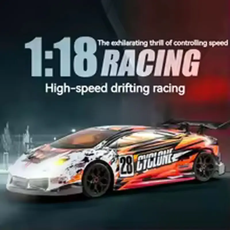 

Haibo Star 1:18 Full Size Remote Control Drift High-Speed Car Four-Wheel Drive Controllable Light Drift Racing Car Toy Gift