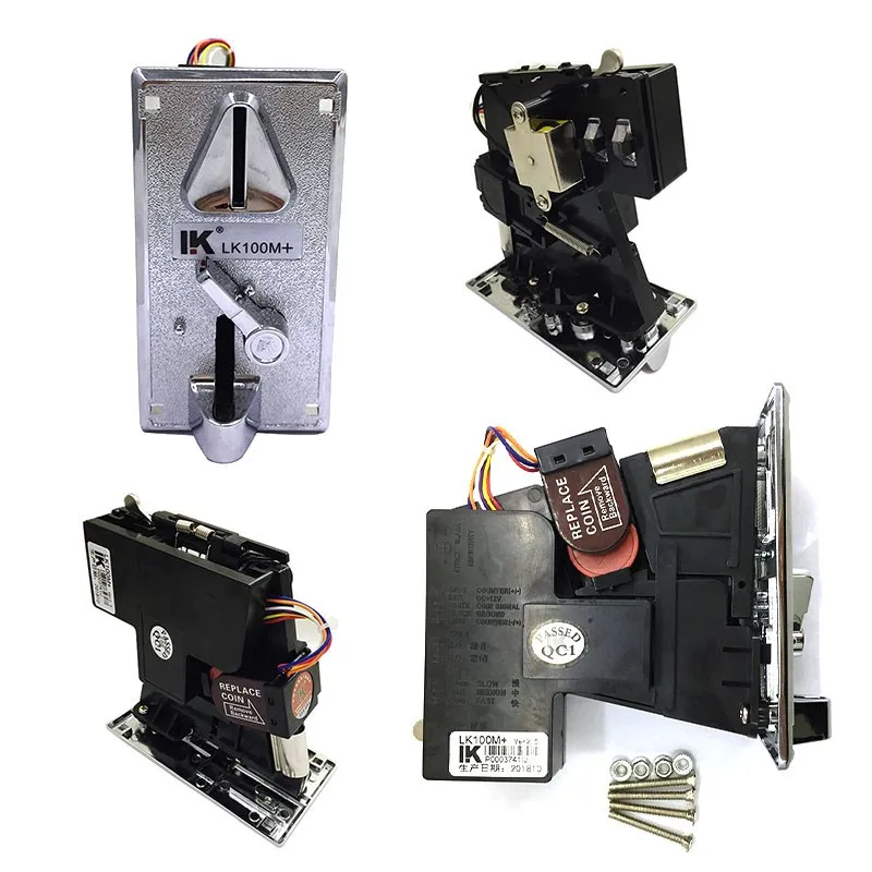 Zinc Alloy Front Panel LK100M Compare Coin Acceptor Selector for Arcade Game Machines and Vending Machine