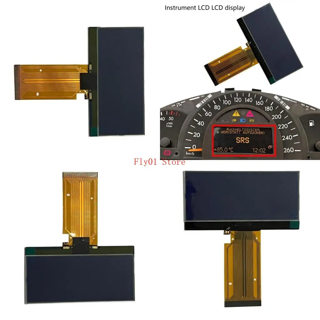 

Instrument Cluster Pixel Missing Repair Dashboard LCD Screen Display for W203