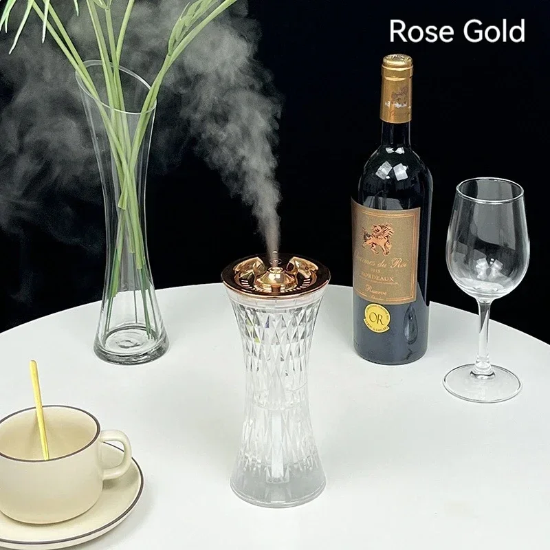 مرطب إضاءة ليلية مبهر إبداعي ، إضاءة محيطية بخصر رجل صغير ، غرفة نوم منزلية بحجم ضباب كبير ، جديد