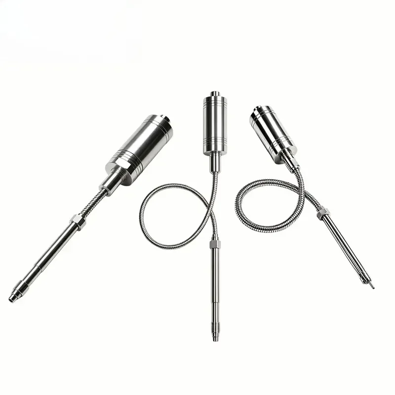 Flexible Hose Melt Pressure Sensor Stainless Steel Probe for Plastic Extruder High Temperature Equipment Monitoring