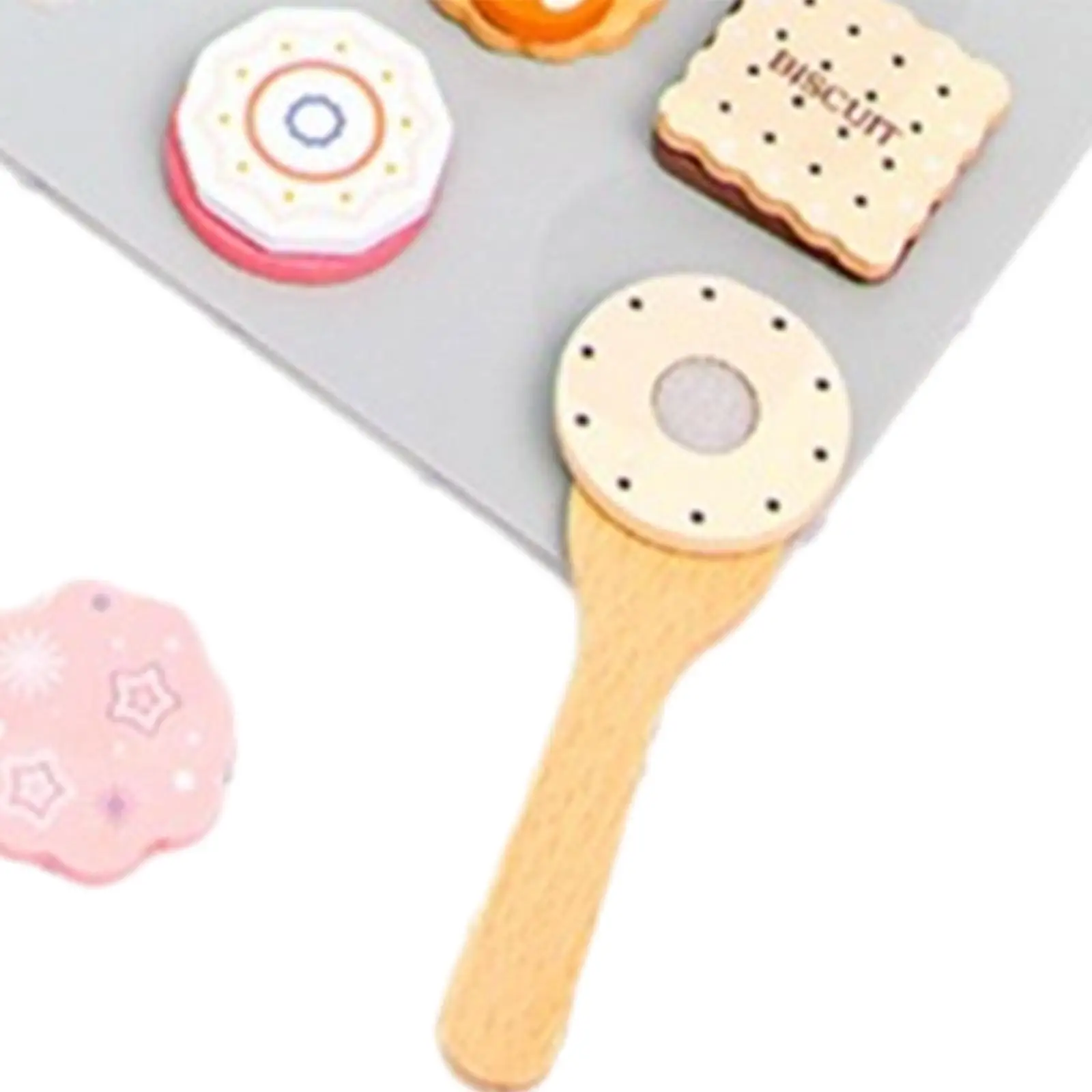 Kids Baking Set Fun Wooden Interactive Role Play Toys Kitchen Playset Wooden Kitchen Toys for Toddlers Kids Ages 3+ Boys Girls