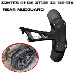 For ZONTES G1-125 ZT125 Z2 125-G1X ZT 125-G2 Motorcycle Accessories Rear Fender Mudguard Mudflap Rear Wheel Splash Guard