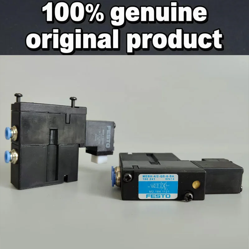 1pcs FESTO Solenoid Valve MEBH-4/2-QS-4-SA MEBH-4/2-QS-6-SA M2.184.1111 M2.184.1121 Heidelberg Printing Machine Accessories