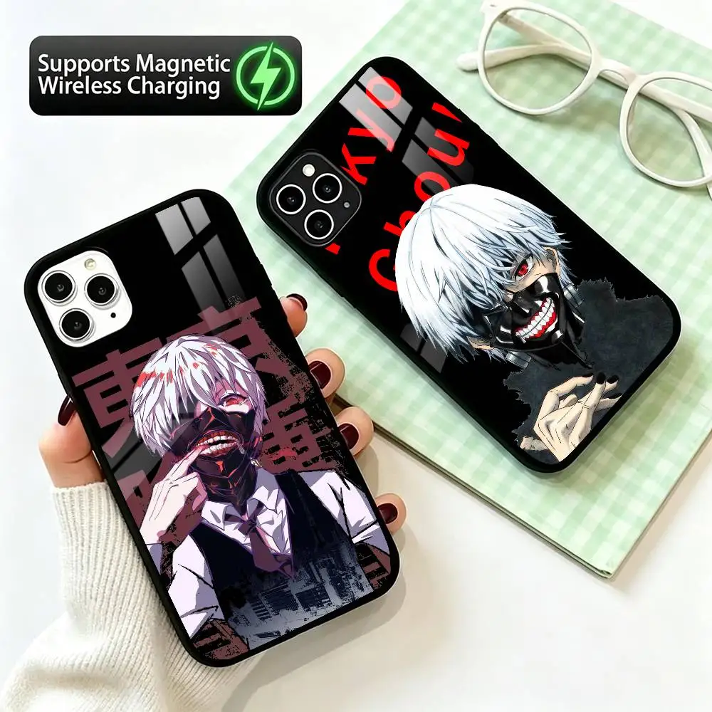 Anime T-Tokyo Ghouls  Phone Case For iPhone17,16,15,14,13,12,11 Plus,Pro Allows magnetic wireless charging