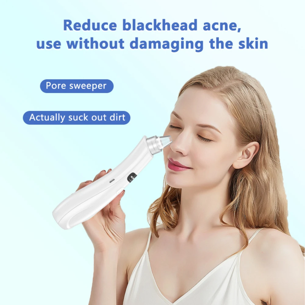 2026 New 3-Suction Mode Facial Cleansing Device - Vacuum Pore Cleaner for Blackhead & Dead Skin Removal