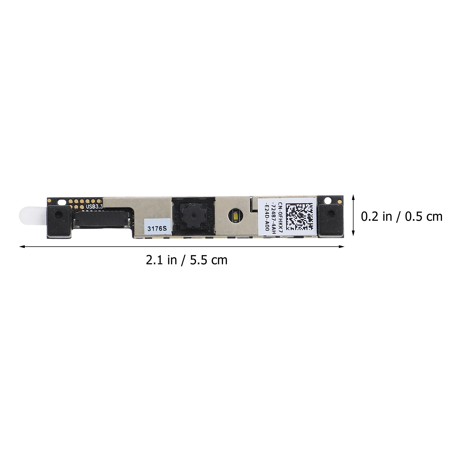 

Metal Laptop Webcam Board for Video Recording Practical Gift DIY Fans Family Network Cam WebCameraAdapter