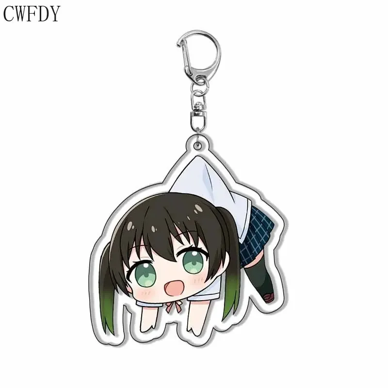 New Anime Love Live Cosplay Keychain Kotori Minami Honoka Kousaka Ayase Eli Yazawa Nico Acrylic Figure Key Chain For Girlfriends