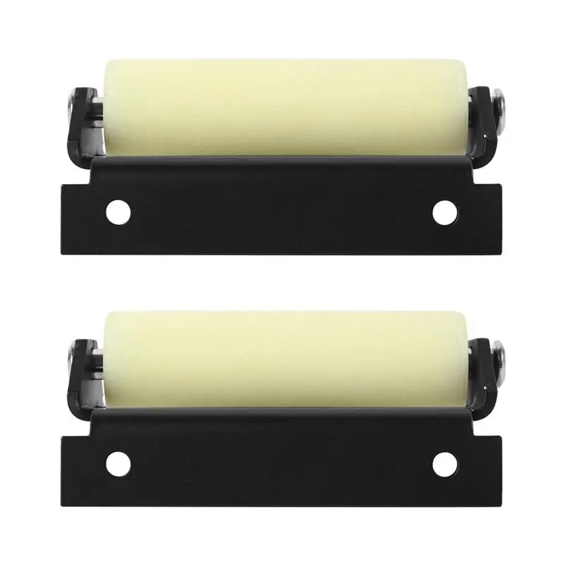 Kit de rodillos deslizantes A21F-RV J-36 para deslizadores Lippert RV, rodillo de nailon, placa de acero sólido 276288 (paquete de 2)
