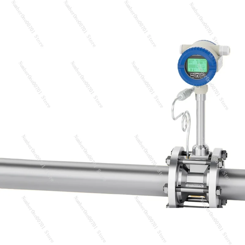 LUGB Intelligent Vortex Flowmeter Compressed Air Steam Flowmeter Nitrogen Argon Natural Gas Biogas