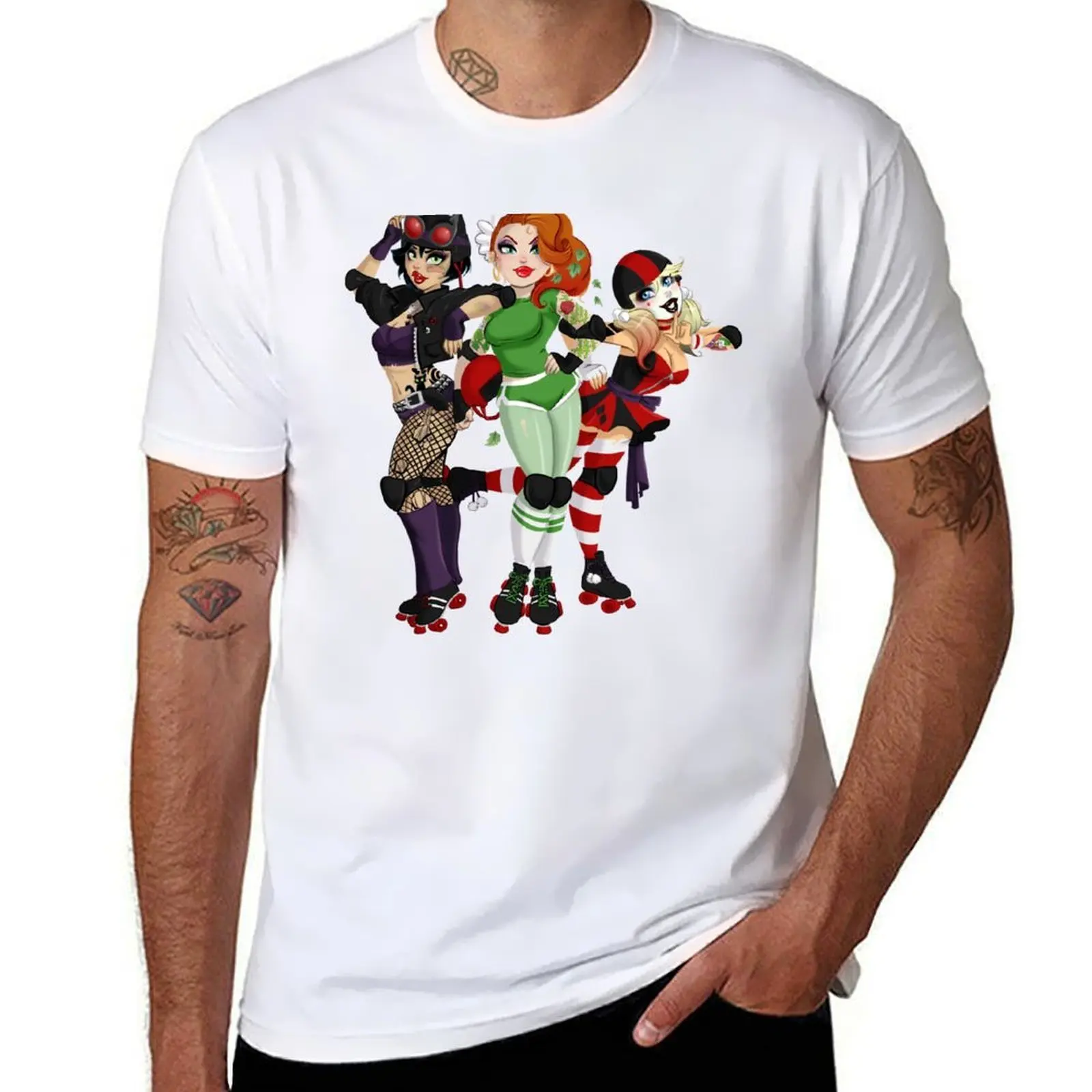 

Derby Villains T-Shirt man t shirt cotton high quality anime tshirt T-Shirt