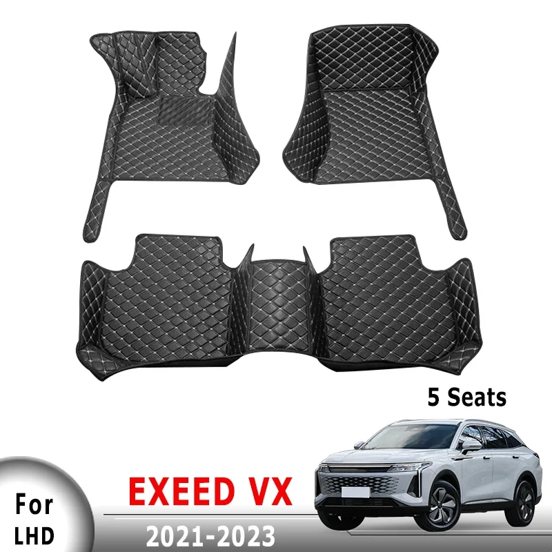 

Для EXEED VX 2021 2022 2023 (5 мест) автомобильные коврики, авто ковры, аксессуары для интерьера, детали, коврики, чехлы, украшения, защита