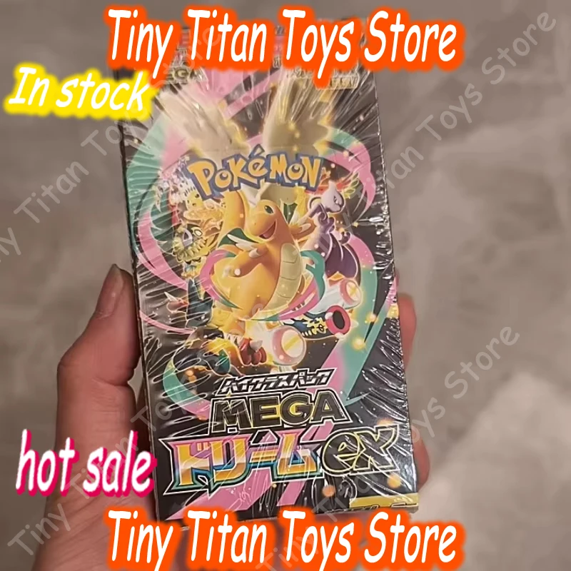 New Pkm Ptcg Mega Mega Dream Ex Phantasmal Flames Mega Lucario Booster Japanese Version Collection Surprise Cards Fans Hot Gift