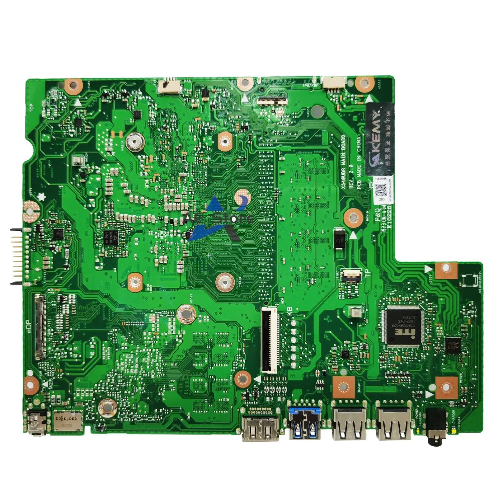 Mainboard X540UA, Motherboard Laptop UNTUK ASUS X540UB X540UB X540UV X540U A540U F540U X543U X500U K540U X540UAR P540U R540U