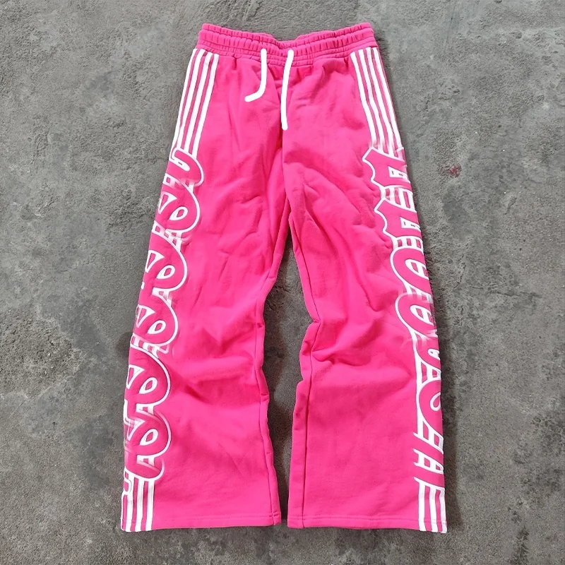 

New 3D printed mesh breathable fashionable casual adult and children's sports pants