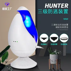 Intelligent photocatalyst inhalation mosquito-killing lamp, multi-functional household adhesive mosquito-killing electric shock