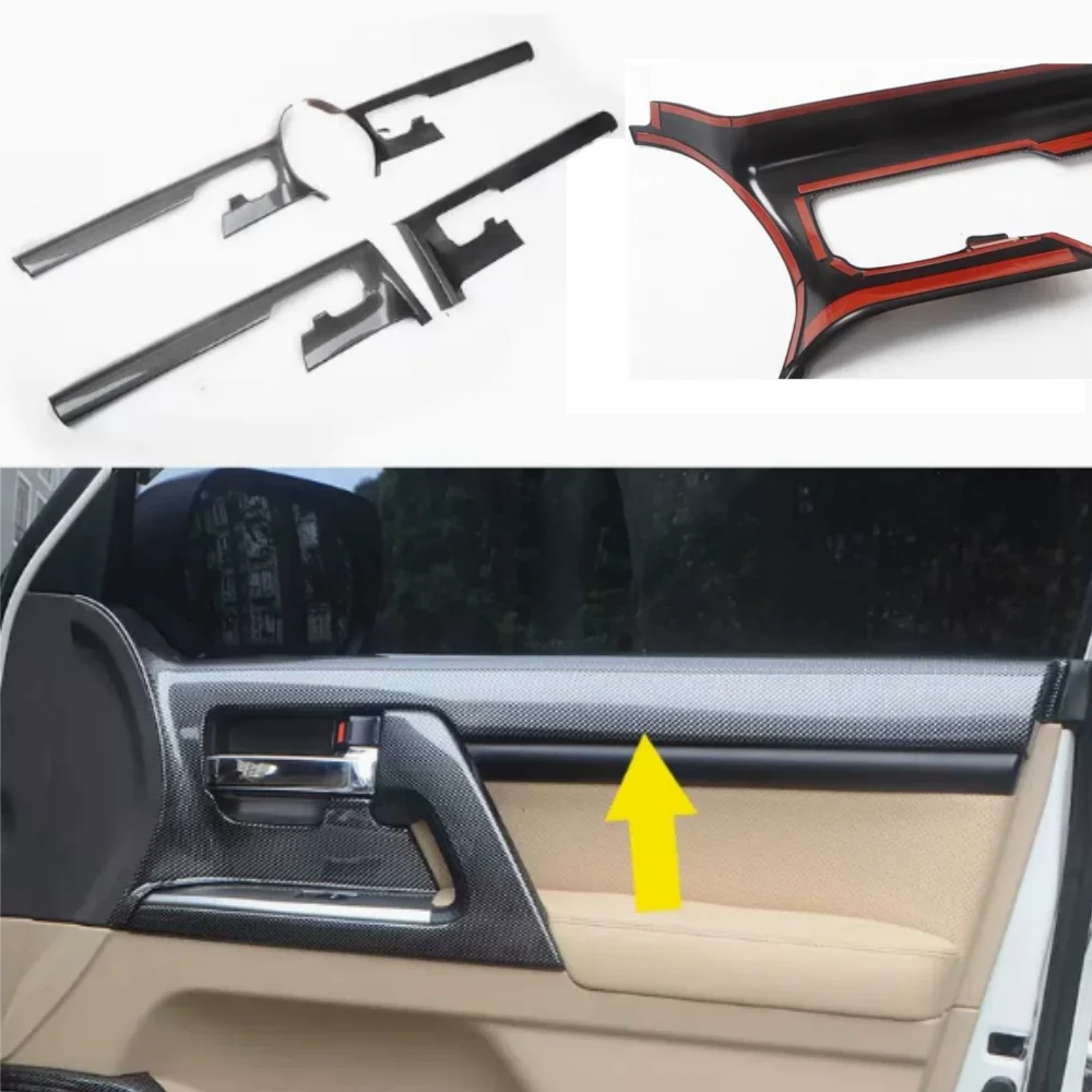 Interior Upper Door Trim Strip For Land Cruiser 2008-2020