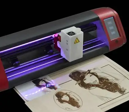 2022 new 16 Inches Acrylic Engraving Laser Plotter Cutter With Signmaster Pro free shipping