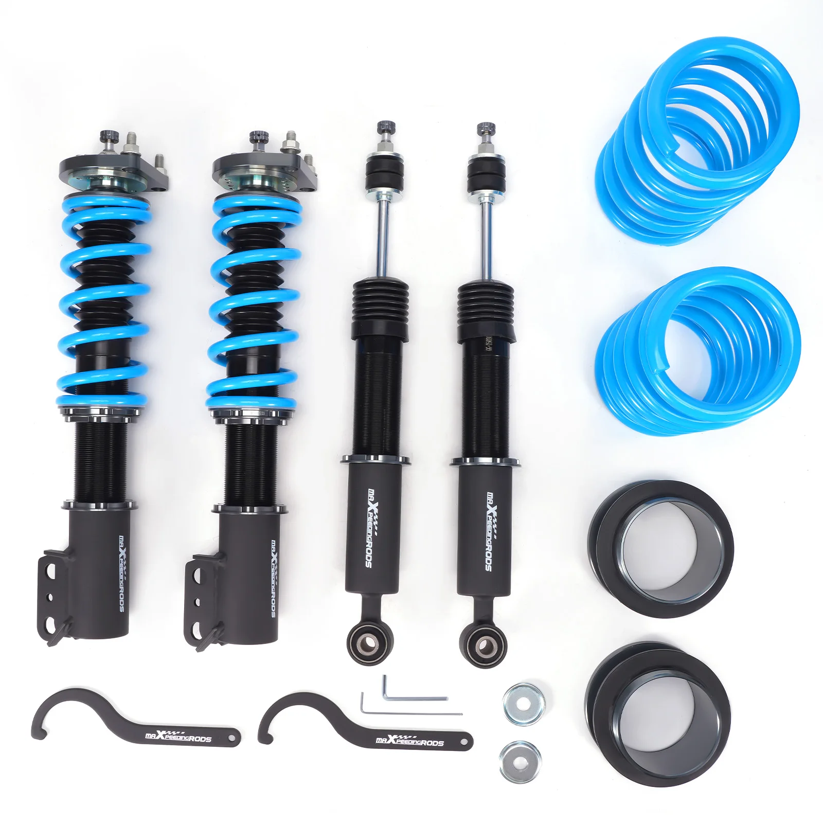 

24 Level Damper Coilovers Lowering Coils Kit For Ford Mustang Cobra 1999-2004