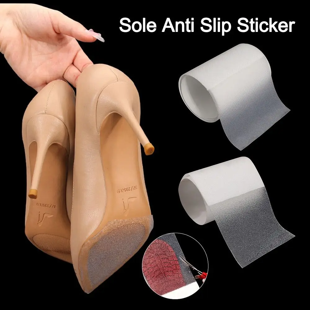 Transparent Sole Protector Wearable Invisible Shoe Bottom Pads Self Adhesive Sole Anti Slip Sticker