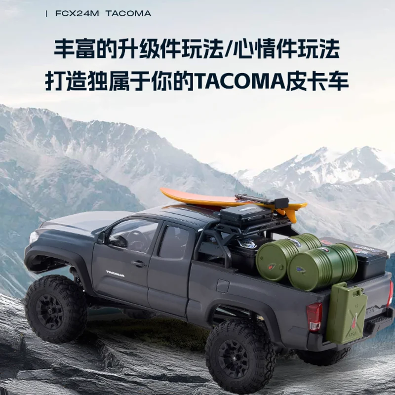 FMS محاكاة جديدة صغيرة الحجم 1/24 سيارة تسلق بجهاز تحكم عن بعد Rc مركبة للطرق الوعرة #1