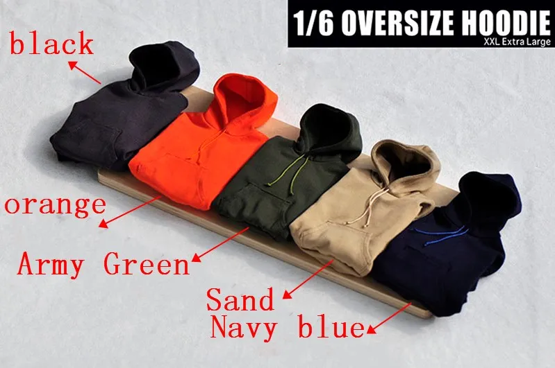 1/6 masculino soldado hoodie esportes jaqueta superior camisola moletom oversize acessório para 12 ''m35 figura de ação muscular