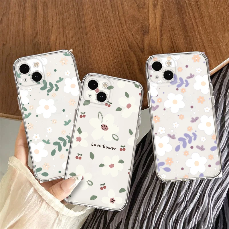 Q8 art flower cartoon Soft Case for Moto G9 Powe One Pro E12 E22I E22 G52 G42 G32 G22 G23 Z2 Z Play P40 P30 Edge 30