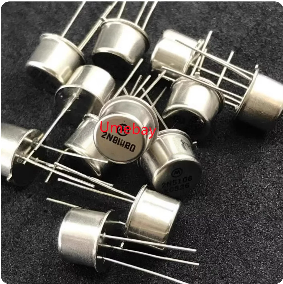 

5 pieces, 2N43A 2N4446 2N4448 2N101 2N1058 2N1098 2N4857A 2N2635 2N4427 2N3810 2N3811 2N3806 2N4938 2N4939