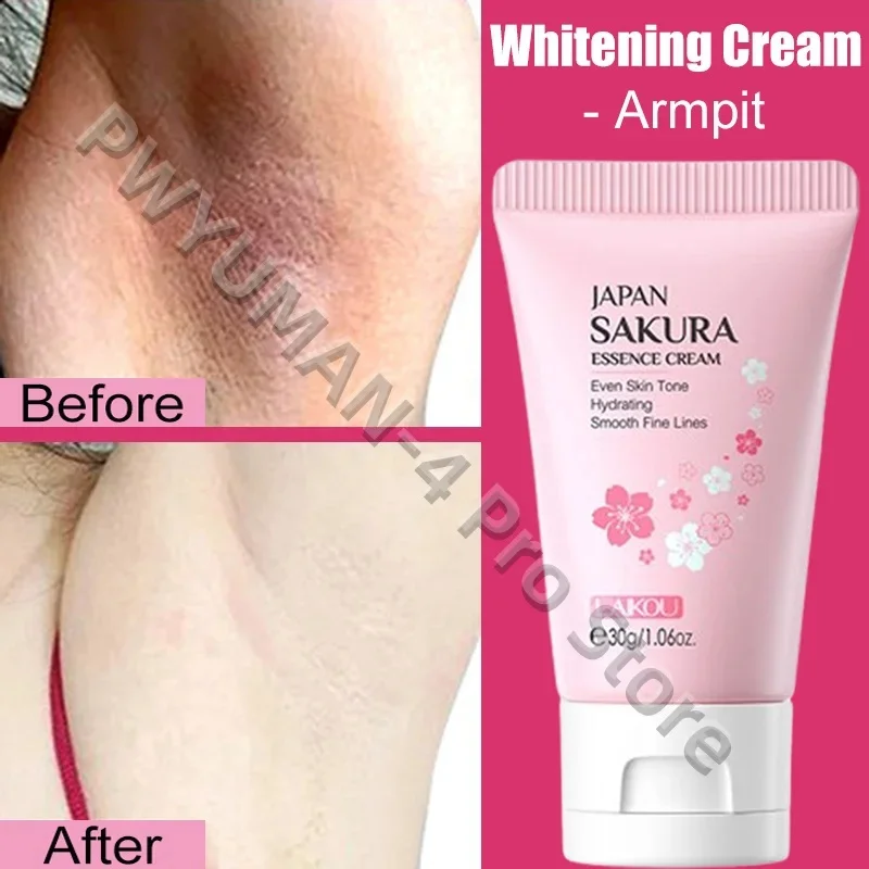 

Whitening Cream Private Parts Underarm Bleaching Serum Whiten Butt Knee Brighten Inner Thigh Intimate Parts Dark Remove Melanin