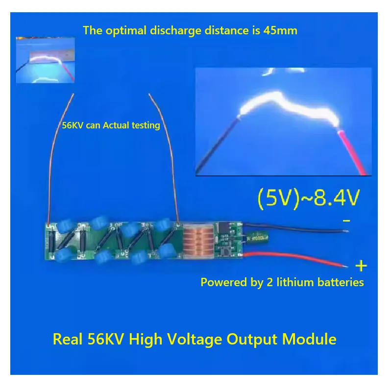 

70KV Upgraded High Voltage Coil Boosting Module Remote Discharge Coil XKT203-24