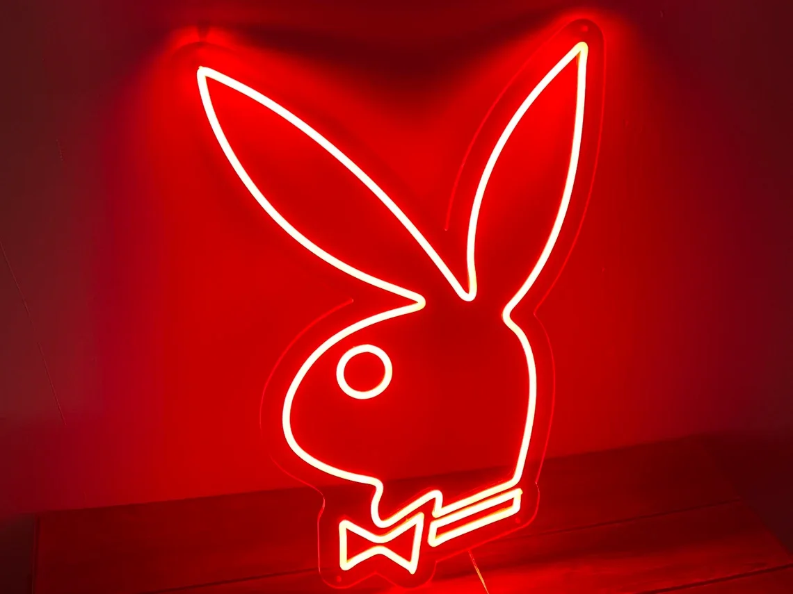 Imagem -04 - Custom Neon Bunny Neon Sign Neon Wall Art Decoração do Lar Presente para Adolescente