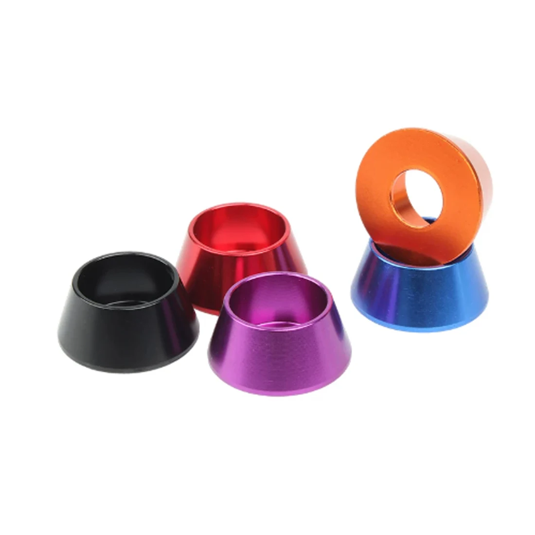 10Pcs Aluminum Washers M2 M2.5 M3 M4 M5 M6 M8 Colorful Aluminum Alloy Cap Head Gasket Washer For DIY Rc Model Parts