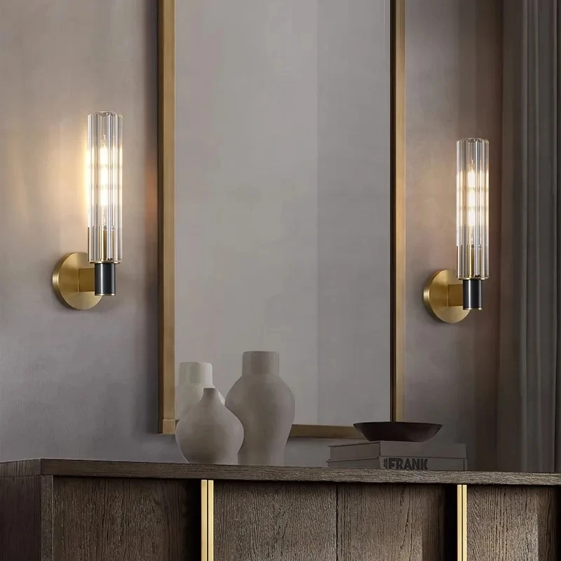 simples vintage copper wall lamp candeeiro de bronze luminaria pos moderno quarto hotel restaurante decoracao luxo 01