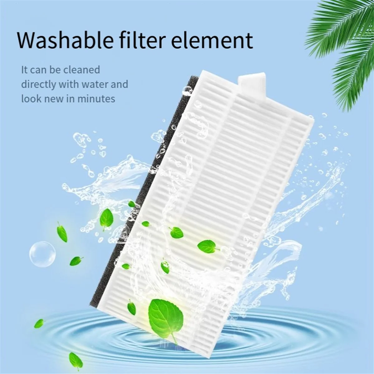 ABJZ مناسبة لملحقات روبوت الكنس P20، فرشاة رئيسية، فرشاة دوارة، فرشاة جانبية، عنصر فلتر Hepa