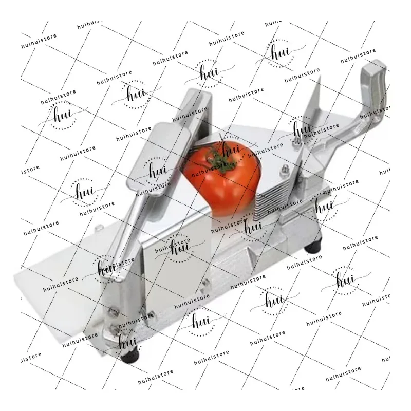Hot-selling Commercial Aluminum Manual Tomato Slicer Cutter Machine Easy Slice for Onions Vegetables Food for Restaurants