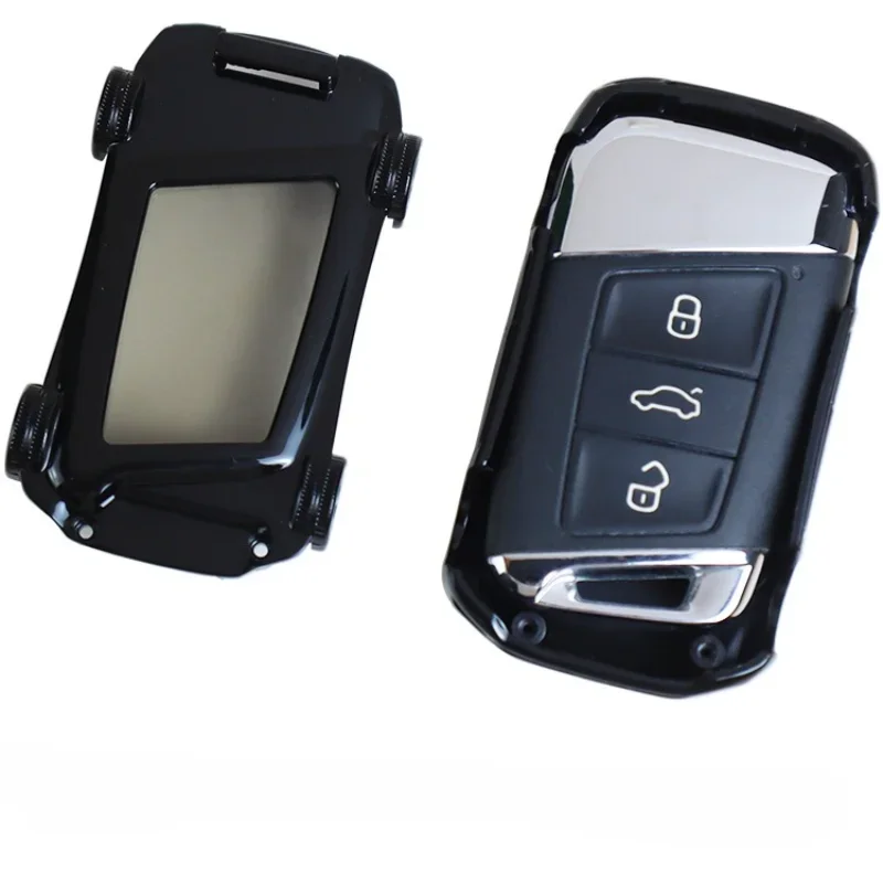 Car Shape Car Key Fob Case Cover Suit For Volkswagen Key Fob Cover Suit For VW Passat B8 Golf 7 MK7 Tiguan AD1 Polo 6R Jetta IV