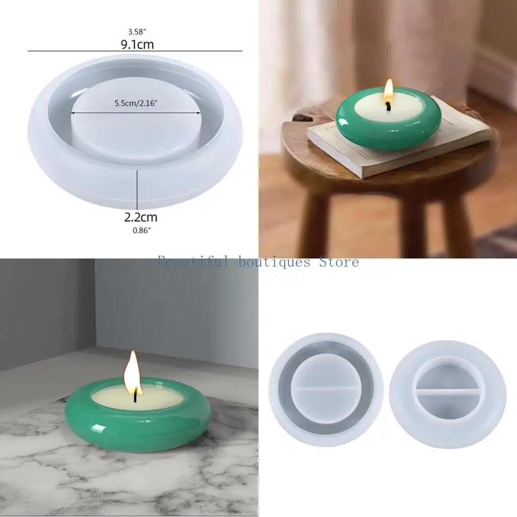 

U4LF Ремесла Мыло Свеча Смола Литье Плесень DIY Ремесла Настольный Орнамент Свеча Плесень