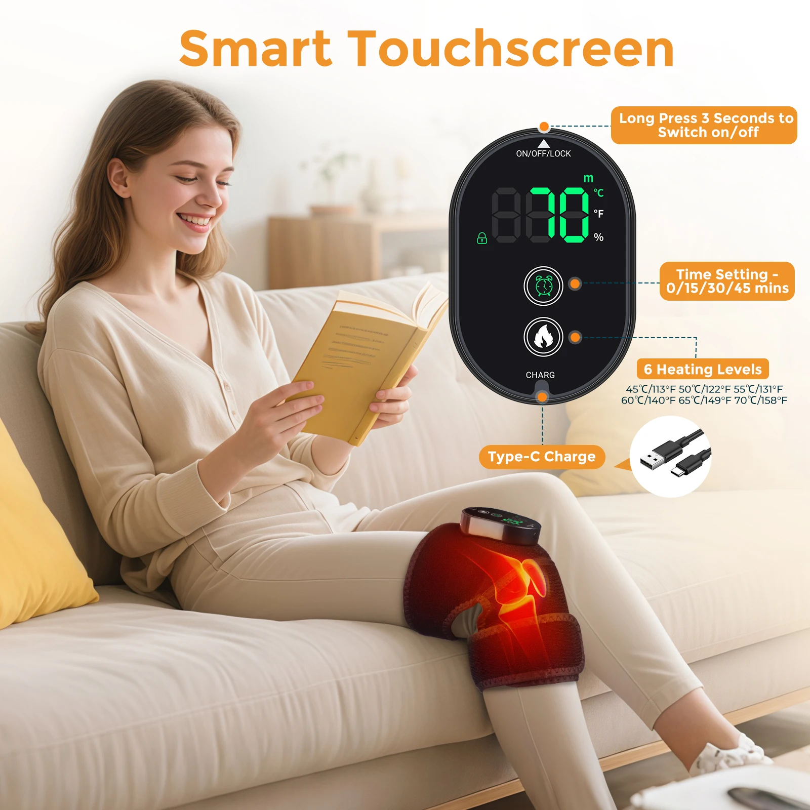 

Беспроводной электрический подогрев, защита плеч, наколенник, горячий компресс, поддержка локтевого сустава, согревающий плечевой наколенник, локоть, бандаж