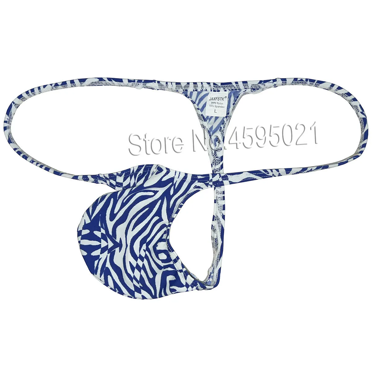 G-String Men's Underwear Thong Brief Sexy Tiny Male String Slip Bikini Low Profile Pouch Beach Micro Tangas Silky Smooth Floral