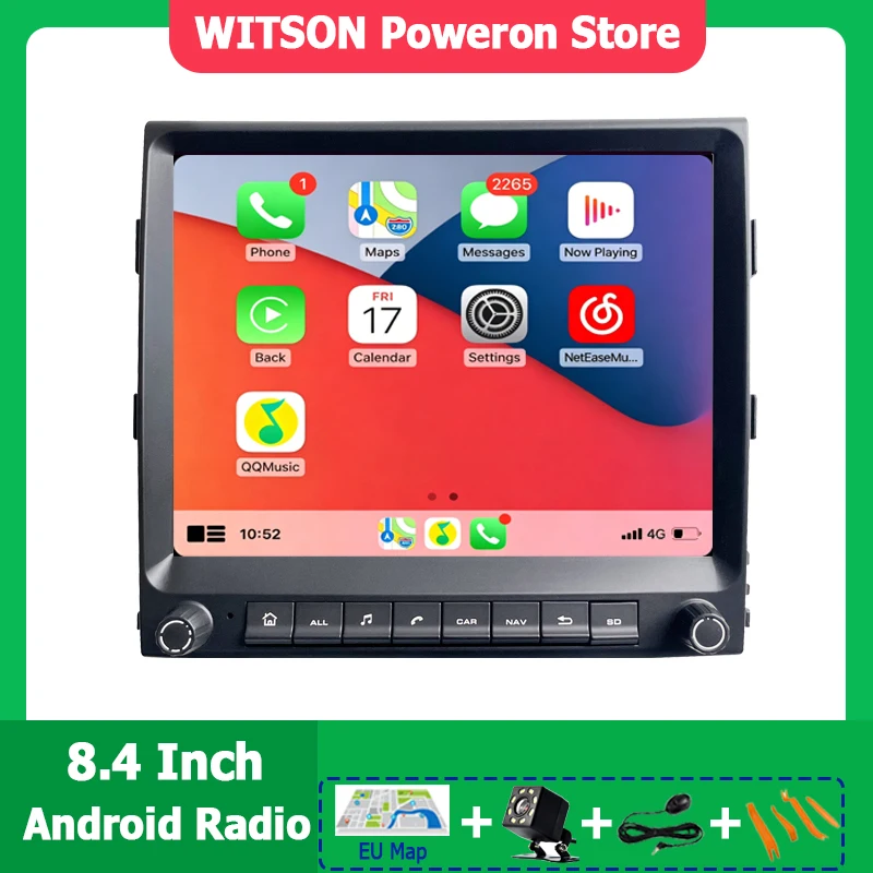 Radio Car Android Wireless Carplay Stereo OEM No DVD loader For Porsche Cayenne II 958 955 957 2011-2017