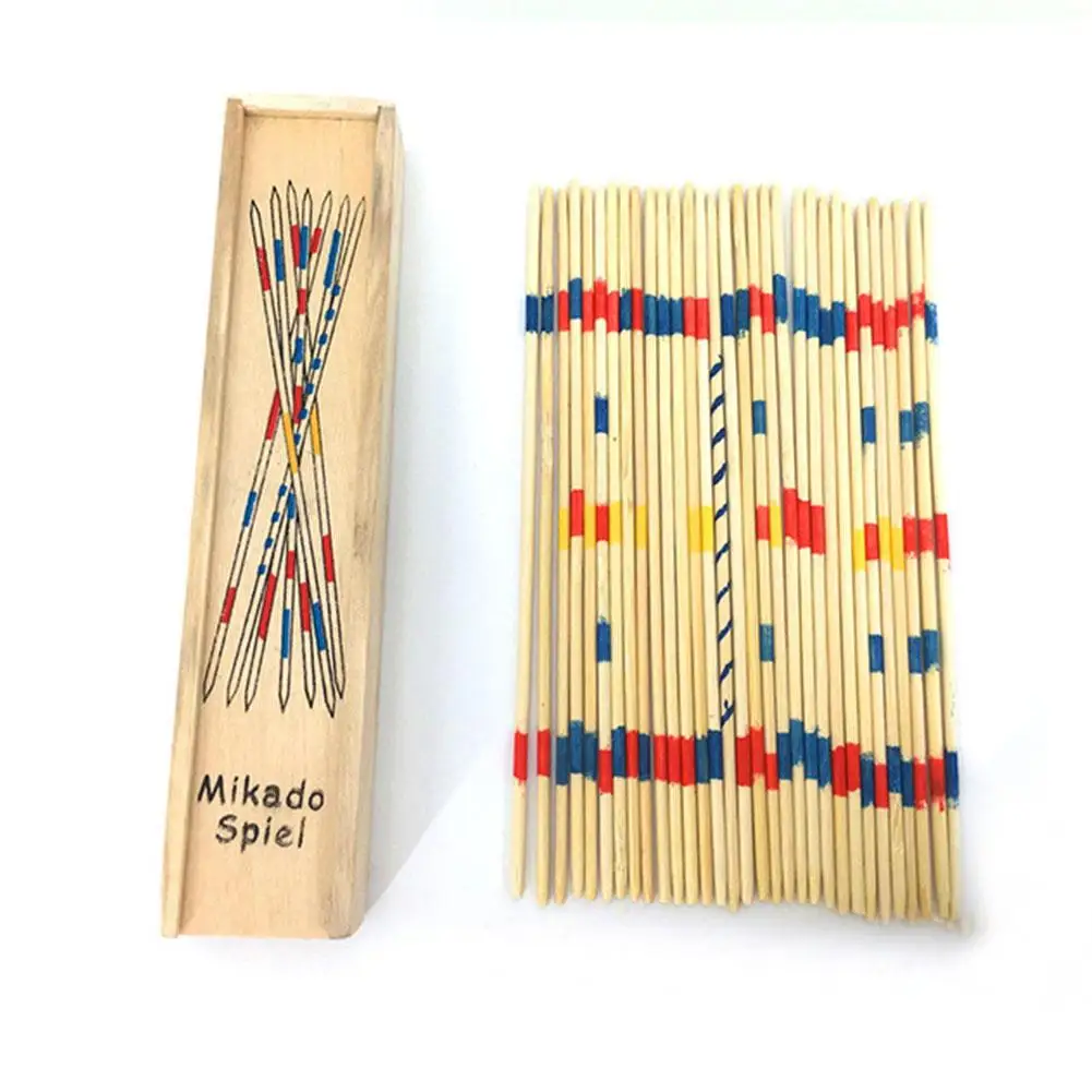 Jeu Mikado Cayro – 26 Bâtons En Bois – Dès 3 Ans – 2 à 8 Joueurs – Concentration Et Adresse – Classique Intemporel