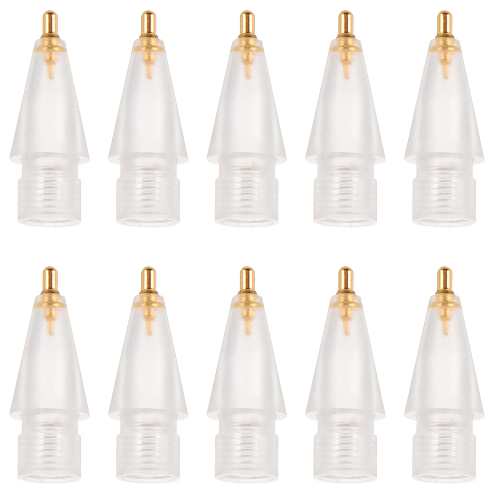 

10Pcs Tablet Stylus Nibs Long-Lasting Wear-Resistant Tips for Digital Drawing Handwriting Smooth Responsive Capacitive Touch