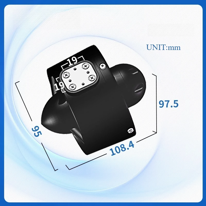 12-24V M080 CW/CCW ハイパワー ブラシレス DC モーター - ROV/無人船競技用防水水中スラスター