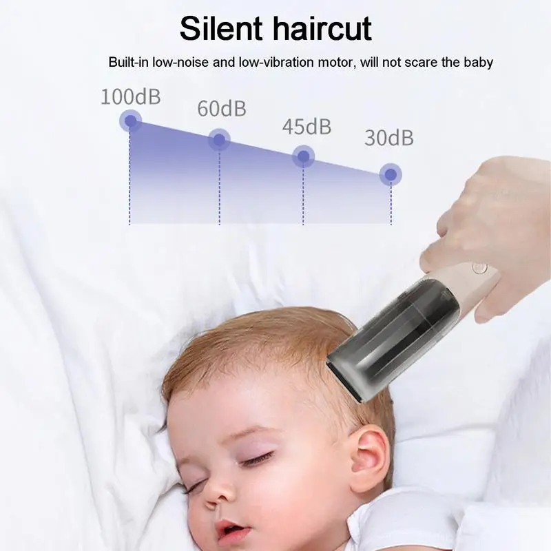 

Toddler Hair Trimmer Haircut Clippers Kids Hair Trimmer Quiet Hair Cutting Clippers Waterproof Cordless Hair Clipper Hair