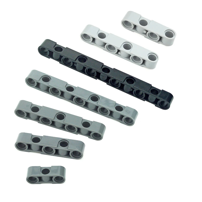 Building Blocks MOC Technical Liftarm Beam Thick Hole 1x3 1x4 1x5 1x6 1x7 1x9 1x11 Studless Liftarm Truck Crane Replace Parts