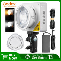 Godox ML100Bi Bi-Color Portable LED Light 120W Onboard & App Control Photography lamp for Video recording, live streaming