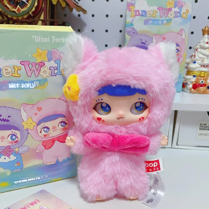 صندوق أعمى Wiwi سلسلة العالم الداخلي أفخم أفخم صندوق أعمى لطيف فتاة Wiwi دمية سطح المكتب زخرفة Diy بها بنفسك ملابس دمى فتاة لعبة ممتعة الهدايا