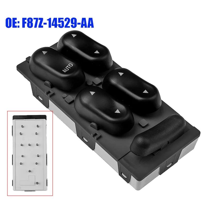 

Высокое качество F87Z-14529-AA 13-контактный главный переключатель стеклоподъемника F87Z14529AA для Ford Explorer Mountaineer Mercury Grand Marquis Sa